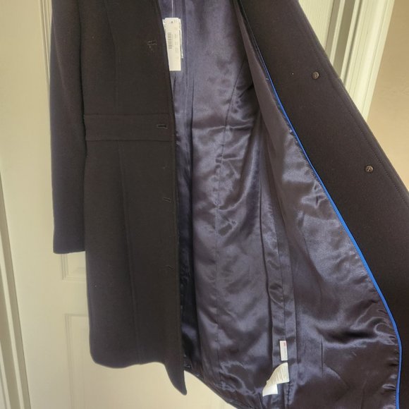 NWT J. Crew Lady Day Coat in Black Size 2 - Picture 9 of 15